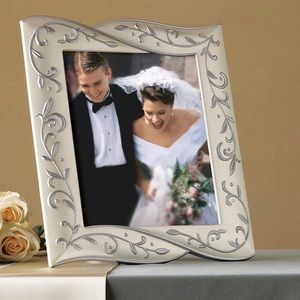 Lenox 8x10 Picture Frame “Opal Innocence” Silver